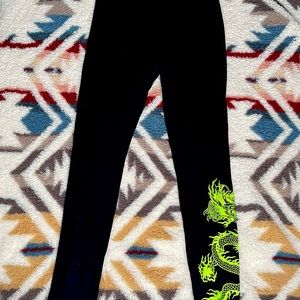 Black leggings from Fashion Nova